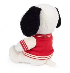Peluche Snoopy assis avec veste universitaire - 25 cm
