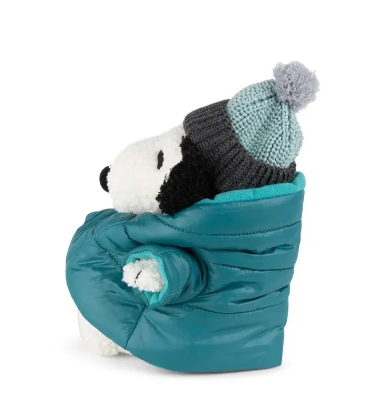 Peluche Snoopy avec sa doudoune - 20 cm