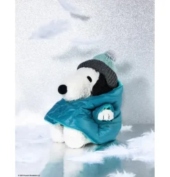Peluche Snoopy avec sa doudoune - 20 cm