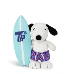 Peluche Snoopy Surfeur - 22 cm