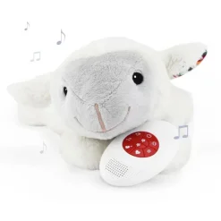 Peluche sonore Liz l'agneau
