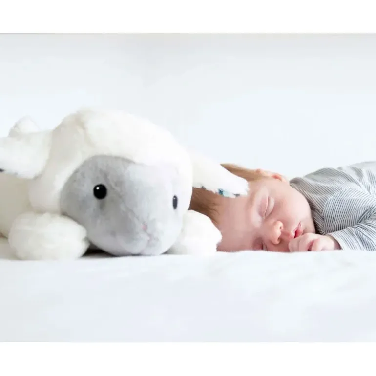 Peluche sonore Liz l'agneau