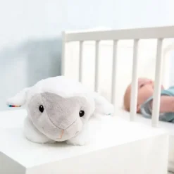 Peluche sonore Liz l'agneau