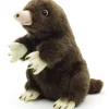 Peluche taupe - 19 cm