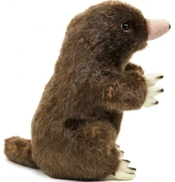 Peluche taupe - 19 cm