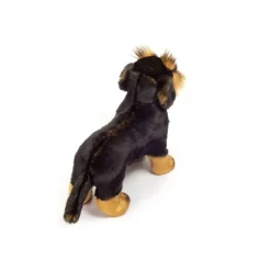Peluche teckel à poil dur - 28 cm