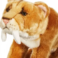 Peluche Tigre à Dents de Sabre - 34 cm