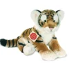 Peluche tigre brun - 32 cm