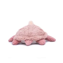 Peluche tortue maman bébé Sauvenou rose