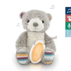 Peluche veilleuse bruit blanc Bruno l'ours