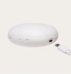 Peluche veilleuse bruit blanc phoque - blanc polaire