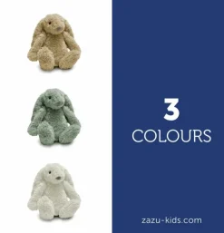 Peluche veilleuse bruit blanc RO le lapin vert