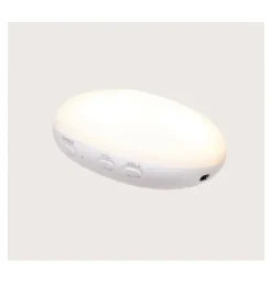 Peluche veilleuse Lapin magique Moonie 2.0 - crème rose