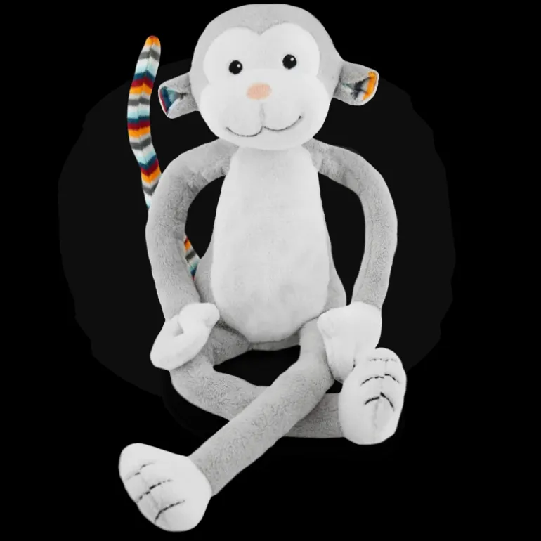Peluche veilleuse musicale Max le singe