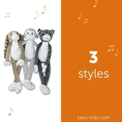 Peluche veilleuse musicale Max le singe