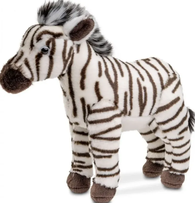Peluche zèbre - 23 cm