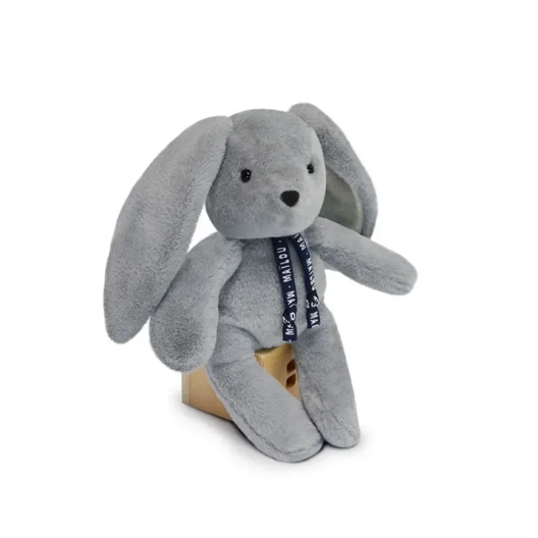 Petite Peluche Lapin Dorlotin - Gris