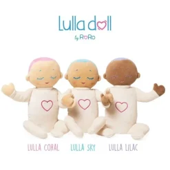 Poupée d'endormissement Lulla doll - corail