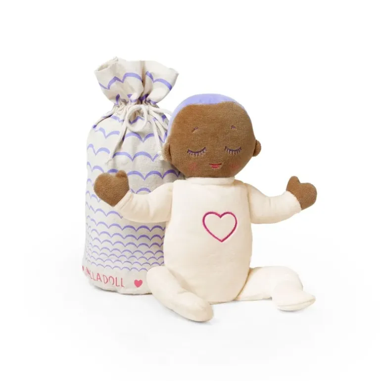 Poupée d'endormissement Lulla doll - lilas
