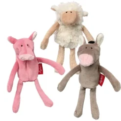 Set de marionnettes à doigts Les amis de la ferme