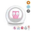Veilleuse Lou le hibou rose