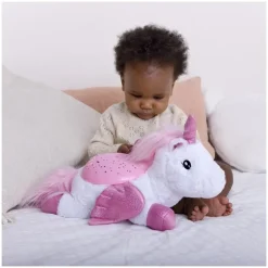 Veilleuse peluche à projection lumineuse Twilight Buddies Licorne