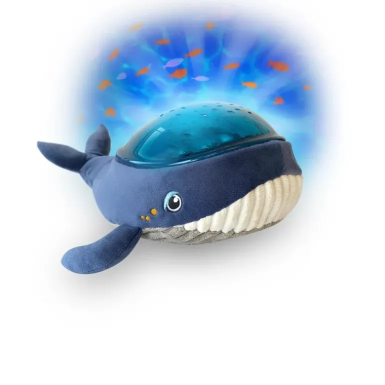 Veilleuse projecteur effets aquatiques baleine Aqua Dream - Pabobo
