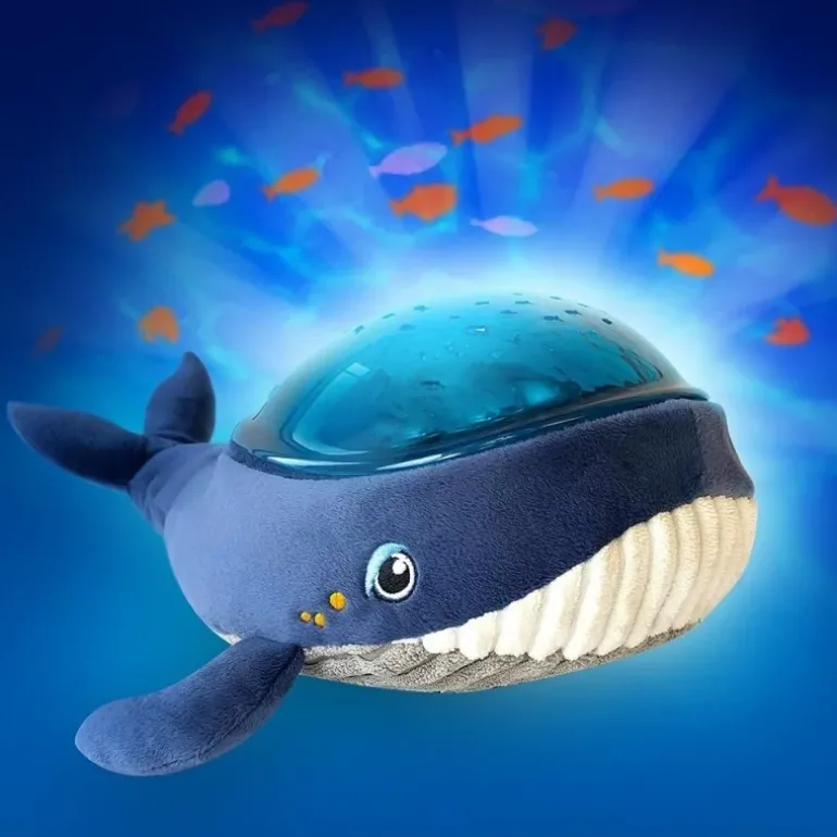 Veilleuse projecteur effets aquatiques baleine Aqua Dream - Pabobo