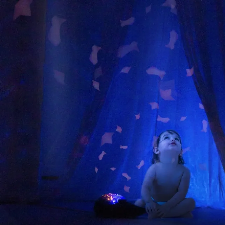 Veilleuse projecteur effets aquatiques baleine Aqua Dream - Pabobo