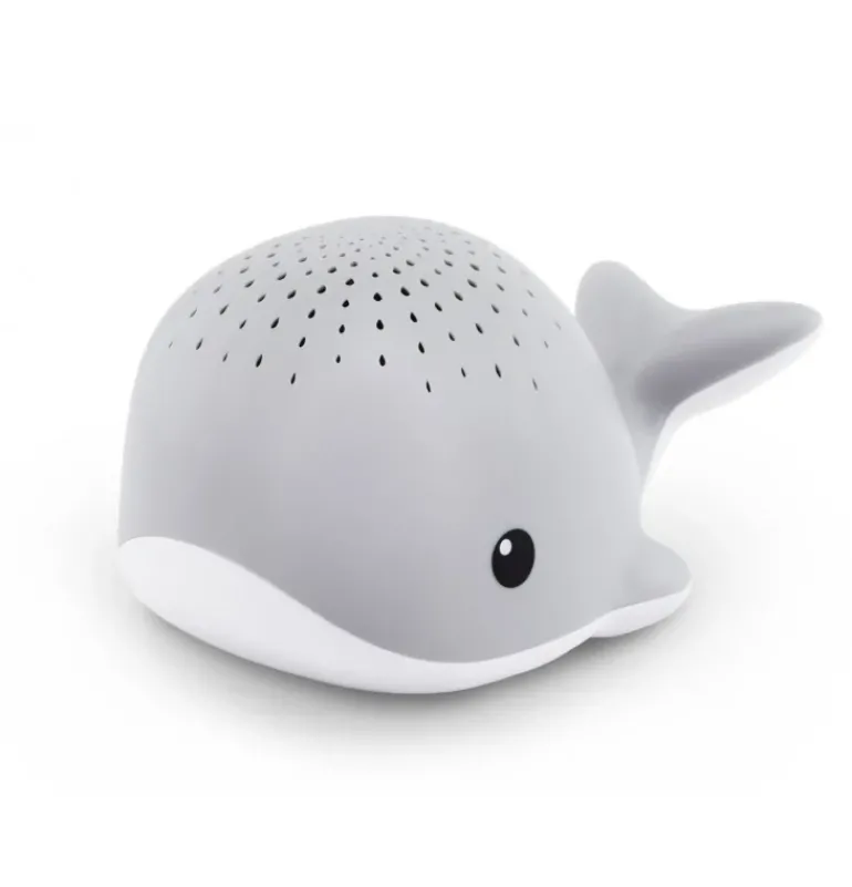Veilleuse projecteur Wally la baleine gris